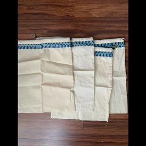 5 Tory Burch Dust bags (for shoes, purse storage )